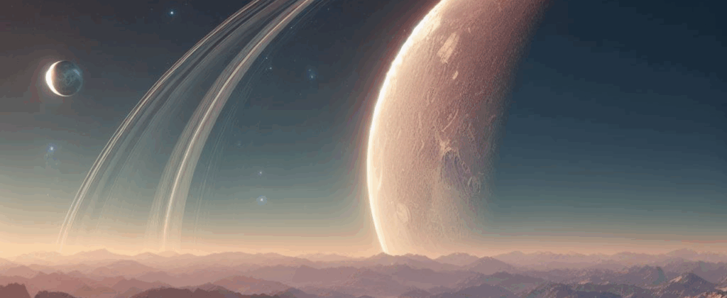 extraterrestrial, planet, moon with ring, moon, ringed planet, space, cosmos, satellite, rocky planet, ai generated-8341425.jpg